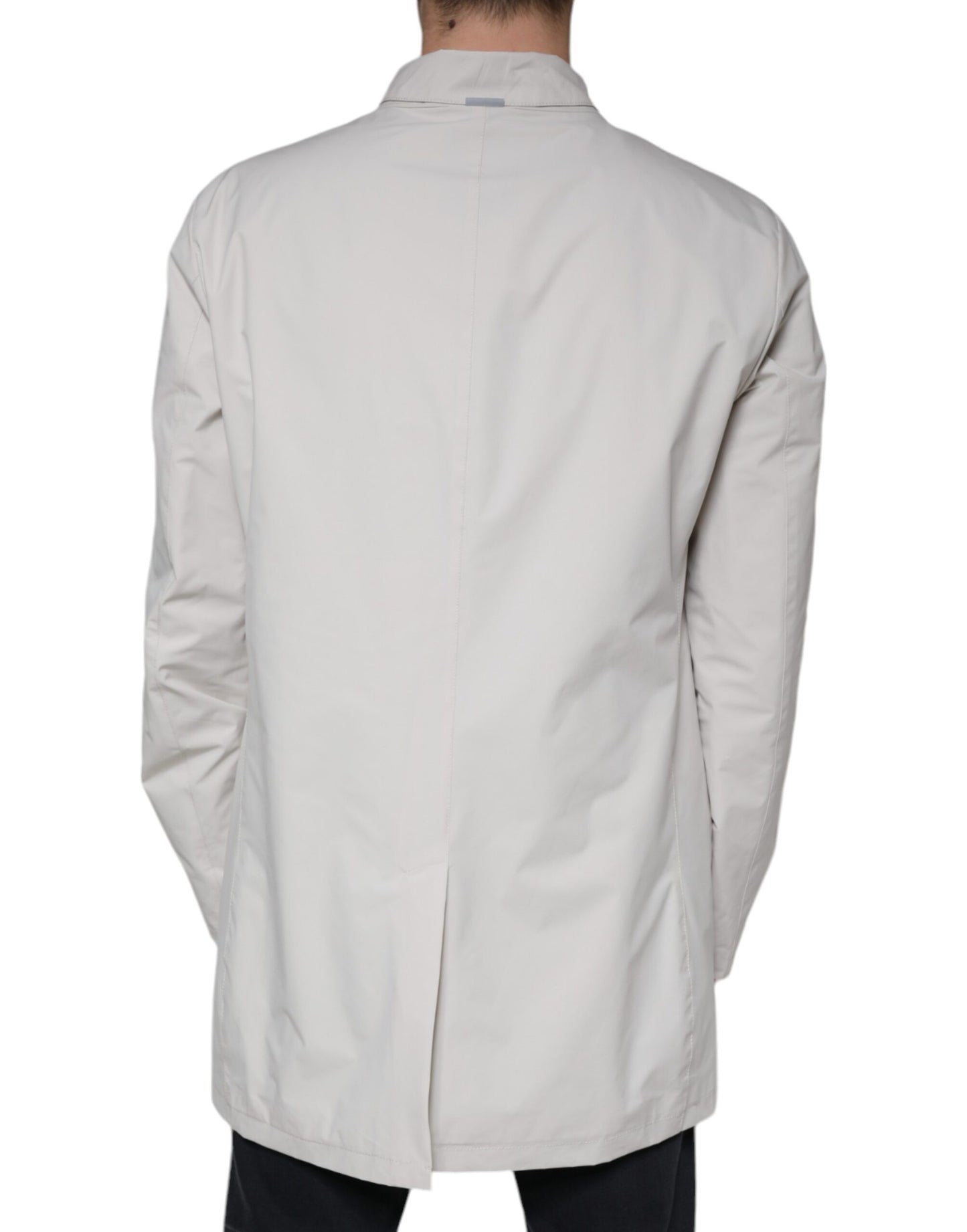 People Of Shibuya Off White Full Zip Coat Men Jacket by People Of Shibuya