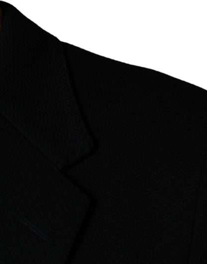 Blazer simple boutonnage Dolce &amp; Gabbana Black Crown Bee