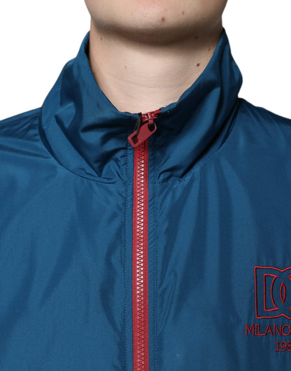 Dolce & Gabbana Multicolor Polyester Full Zip Jacket by Dolce & Gabbana