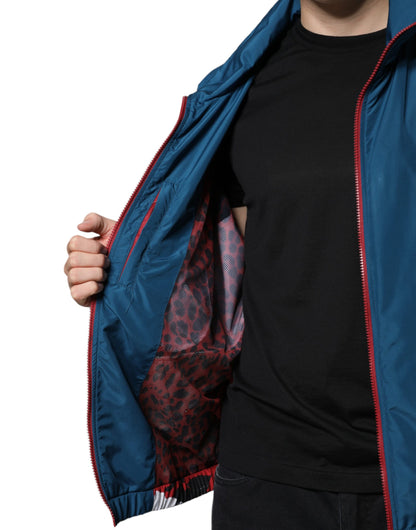 Dolce & Gabbana Multicolor Polyester Full Zip Jacket by Dolce & Gabbana