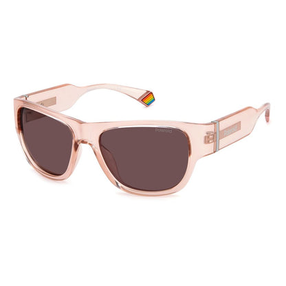 Lunettes de soleil Polaroid en résine multicolore