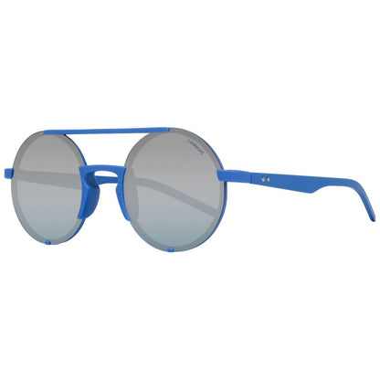 Lunettes de soleil Polaroid en plastique bleu