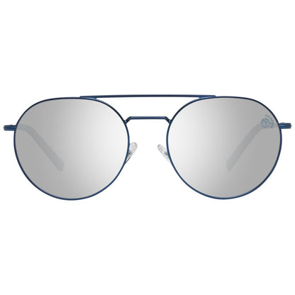 Lunettes de soleil Timberland en métal bleu