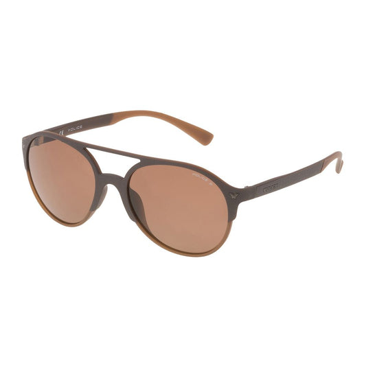 Lunettes de soleil injectées marron Police