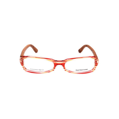 Alexander McQueen Red Acetate Frames by Alexander McQueen