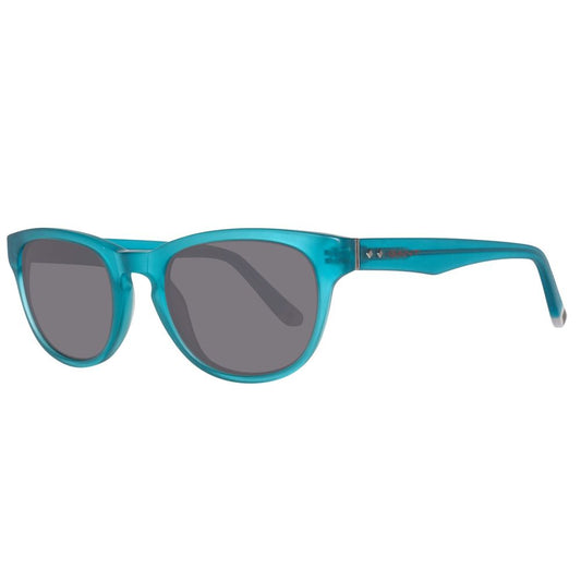 Lunettes de soleil Gant en cuir de veau turquoise
