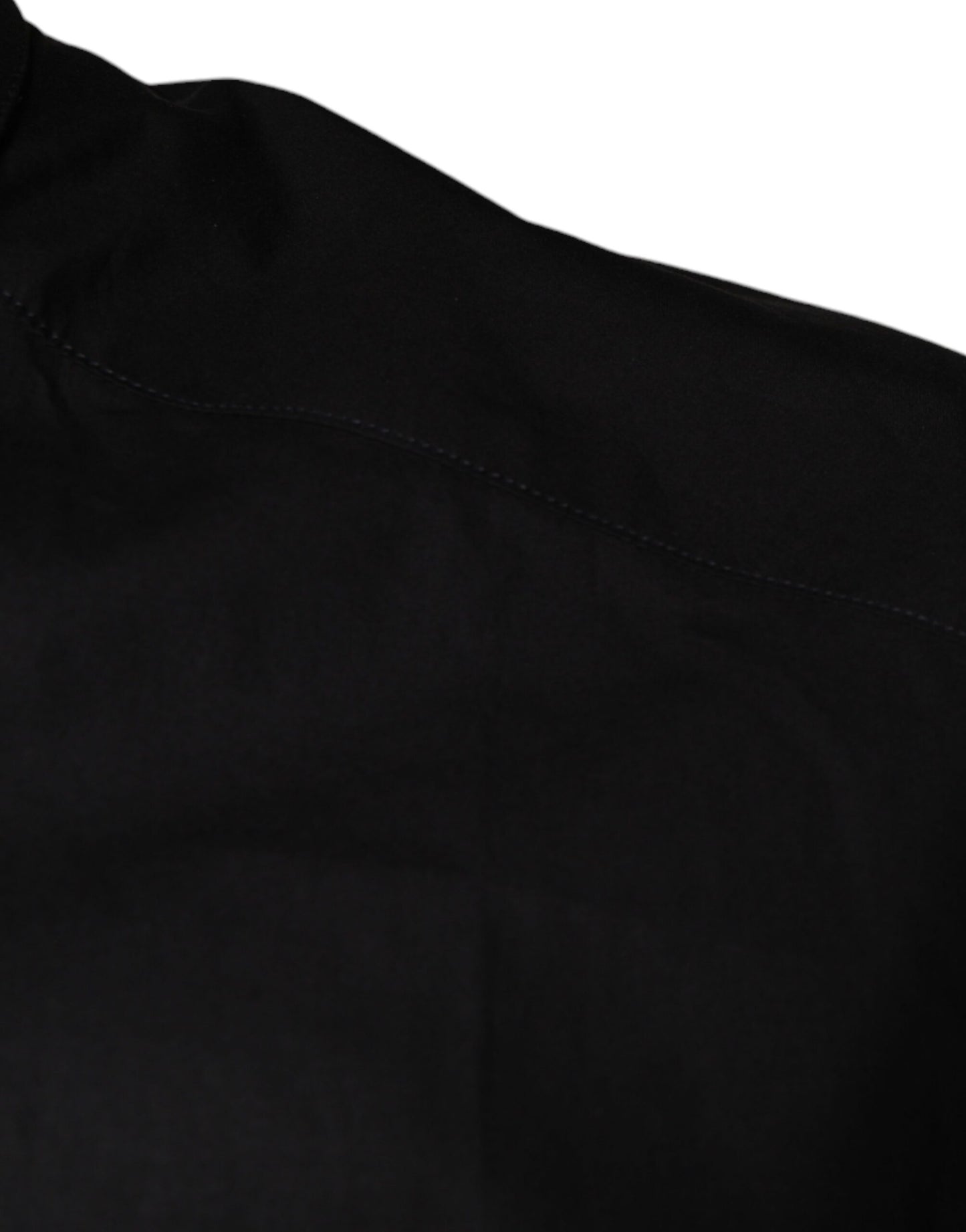 Dolce & Gabbana Black King Crown Embroidered GOLD Dress Shirt by Dolce & Gabbana