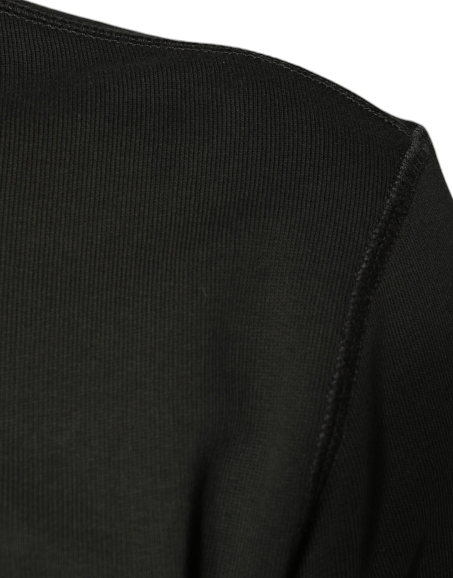 Dolce & Gabbana Army Green DG Crown Crew Neck Pullover Sweater by Dolce & Gabbana