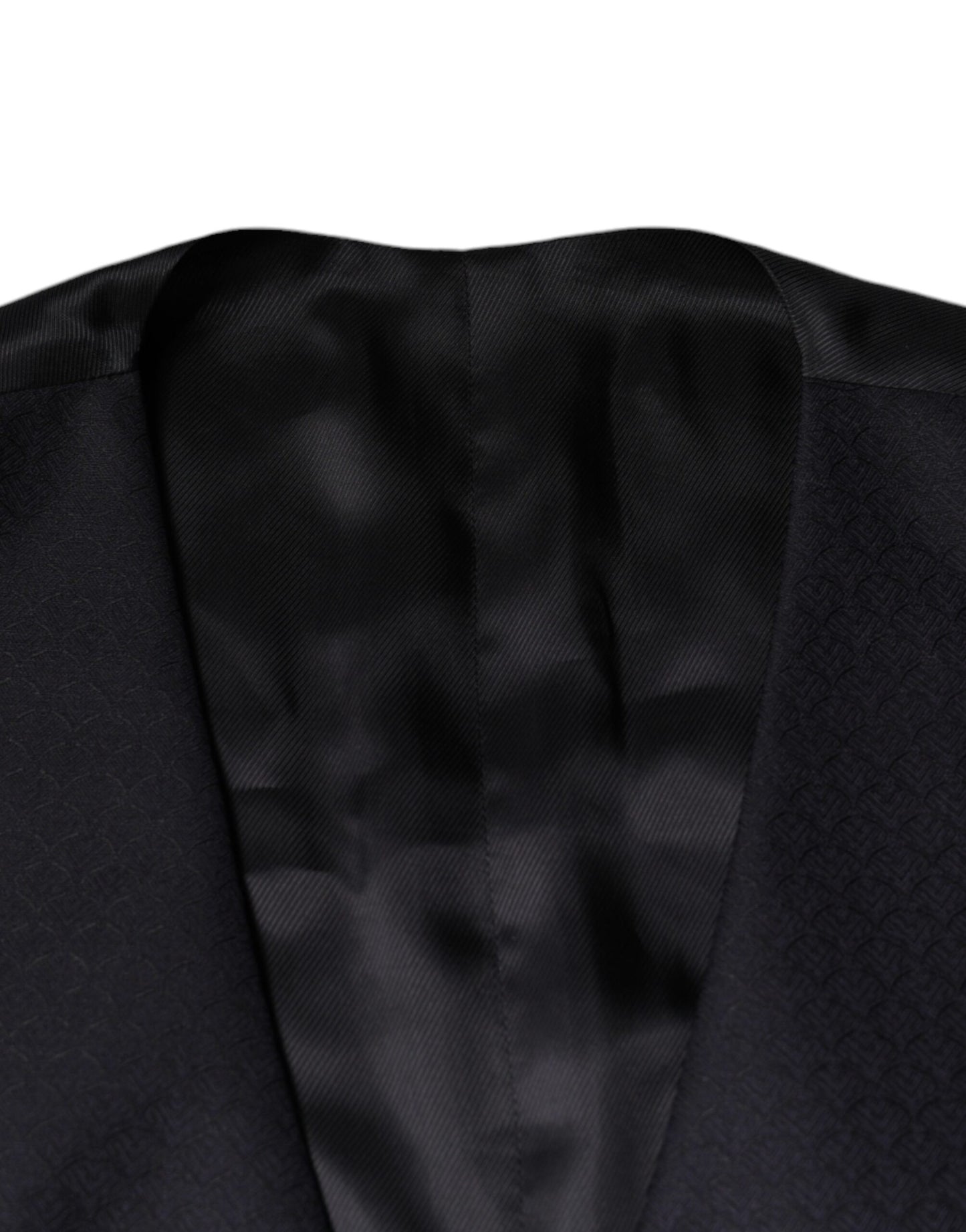 Robe gilet en laine noire Dolce &amp; Gabbana