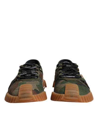 Dolce & Gabbana Multicolor NS1 Low Top Men Sneakers Shoes by Dolce & Gabbana