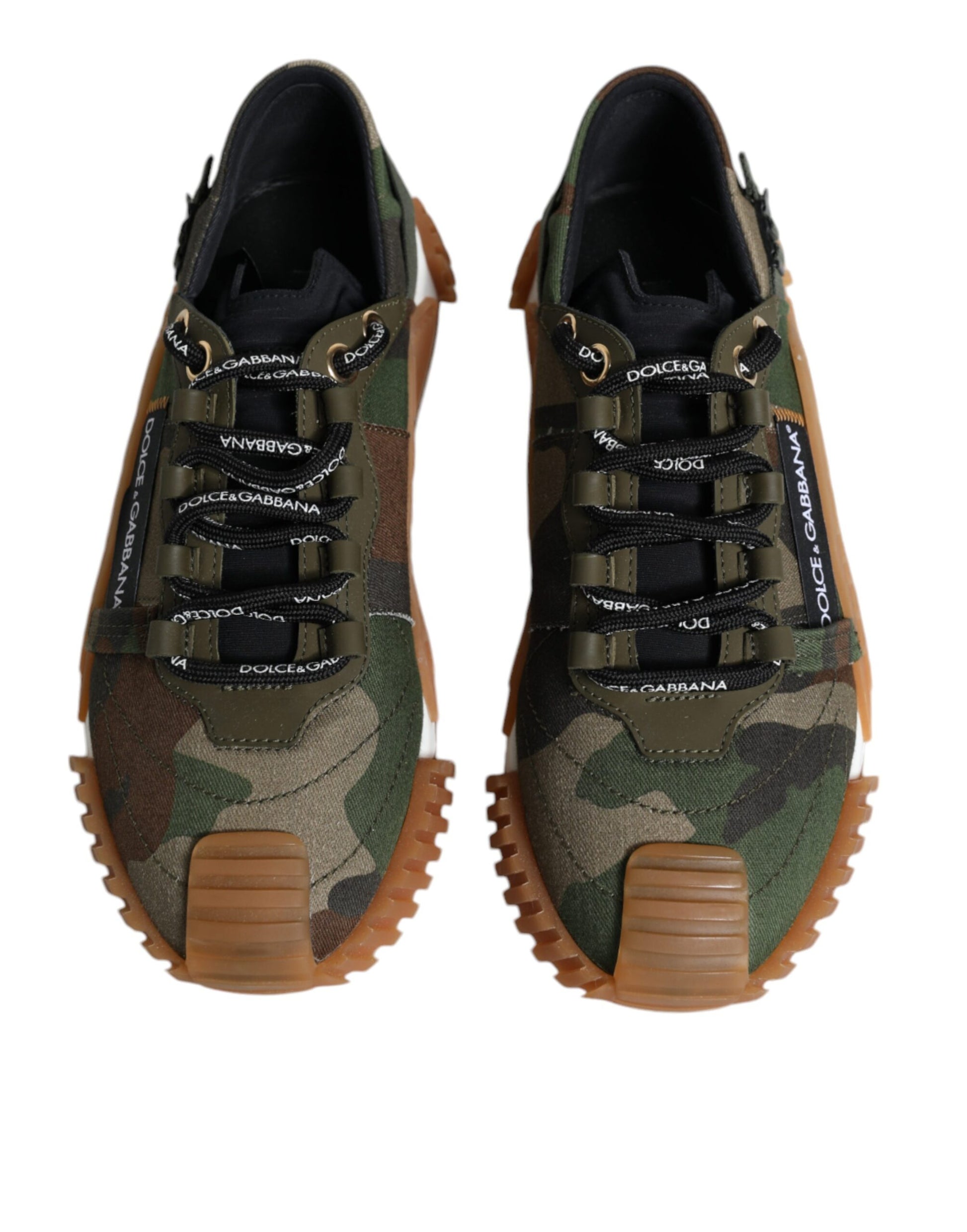 Dolce & Gabbana Multicolor NS1 Low Top Men Sneakers Shoes by Dolce & Gabbana