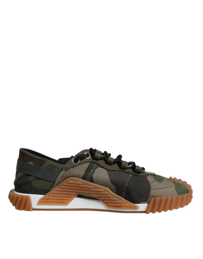 Dolce & Gabbana Multicolor NS1 Low Top Men Sneakers Shoes by Dolce & Gabbana