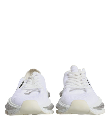 Dolce & Gabbana White Airmaster Low Top Men Sneakers Shoes by Dolce & Gabbana