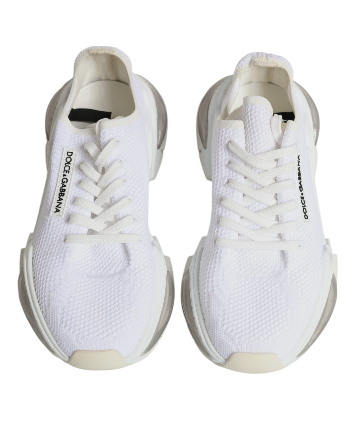 Dolce & Gabbana White Airmaster Low Top Men Sneakers Shoes by Dolce & Gabbana