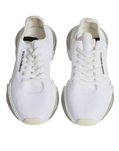 Dolce & Gabbana White Airmaster Low Top Men Sneakers Shoes by Dolce & Gabbana