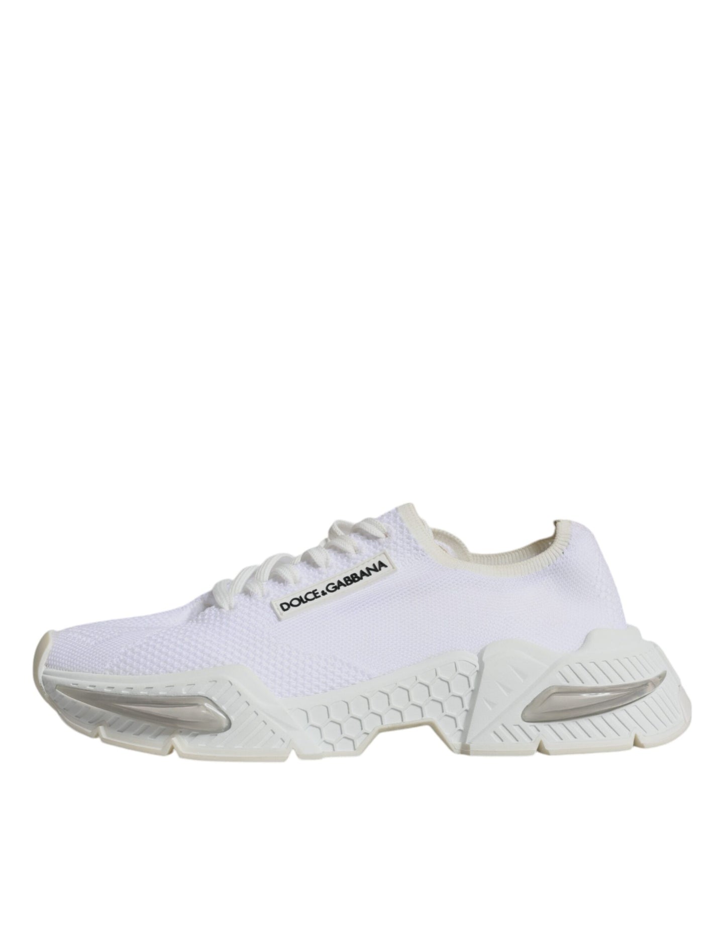 Dolce & Gabbana White Airmaster Low Top Men Sneakers Shoes by Dolce & Gabbana