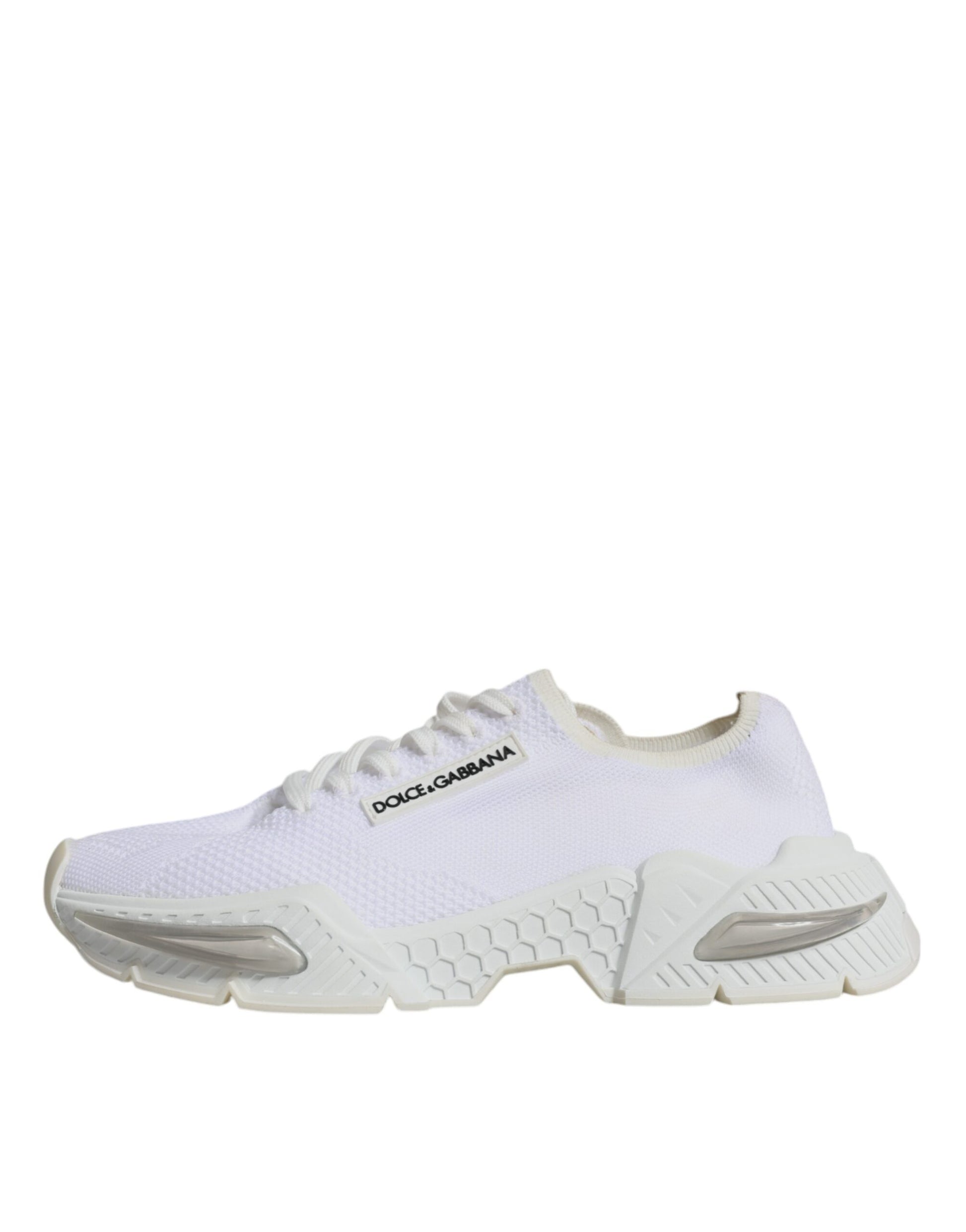 Dolce & Gabbana White Airmaster Low Top Men Sneakers Shoes by Dolce & Gabbana