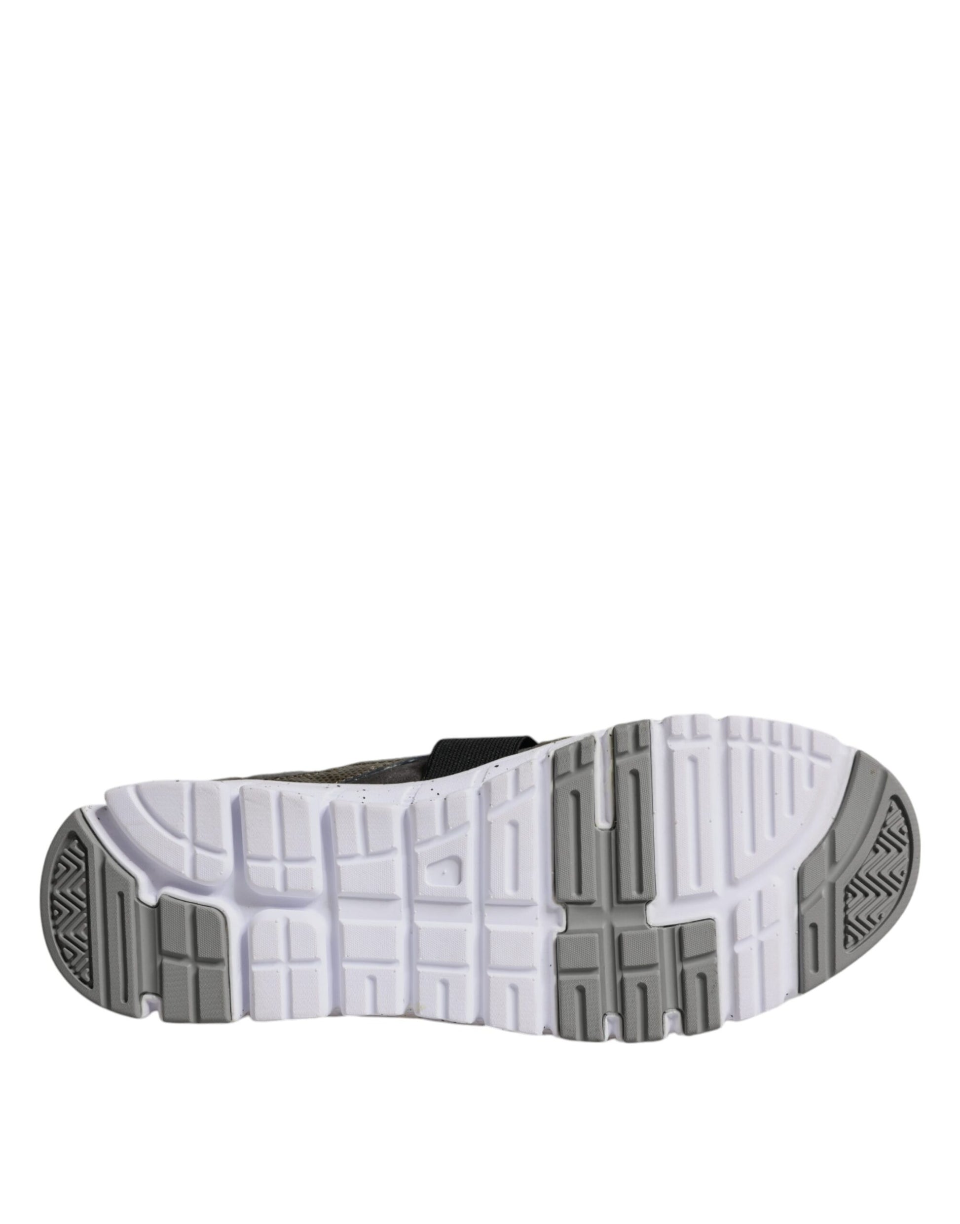 Dolce & Gabbana Multicolor Canvas Leather Low Top Sneaker Shoes by Dolce & Gabbana