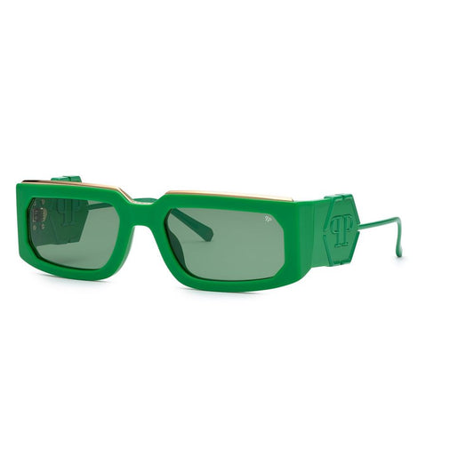Lunettes de soleil en acétate vert Philipp Plein
