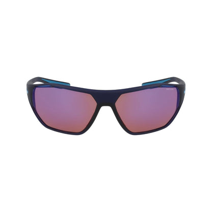 Lunettes de soleil Nike bleues injectées