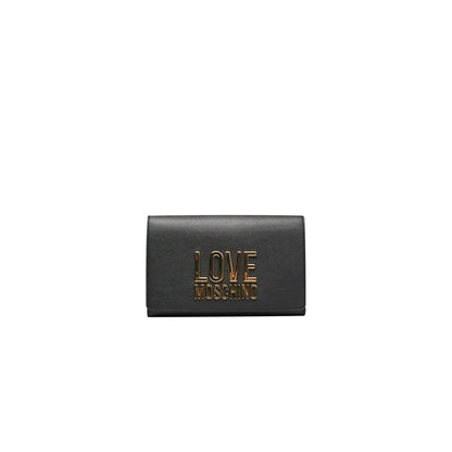 Sac bandoulière Love Moschino en polyéthylène noir pour femme