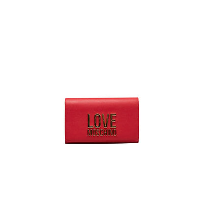 Sac bandoulière Love Moschino en polyéthylène rouge pour femme