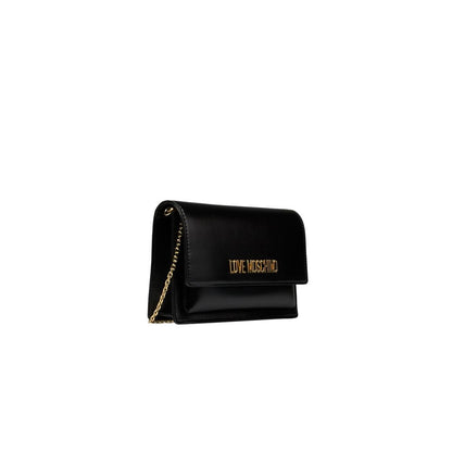 Love Moschino « Sac bandoulière femme en polyéthylène noir »