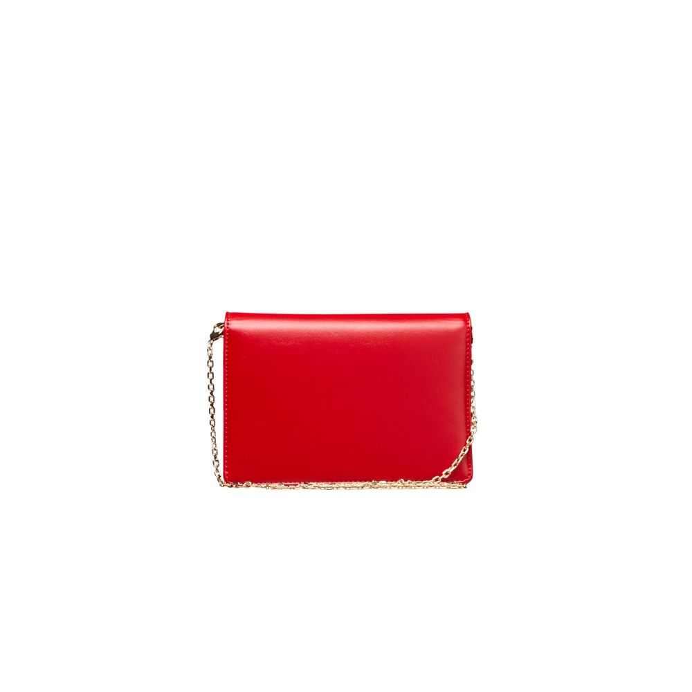 Sac bandoulière Love Moschino en polyéthylène rouge pour femme