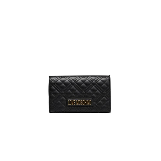 Sac bandoulière Love Moschino en polyéthylène noir pour femme