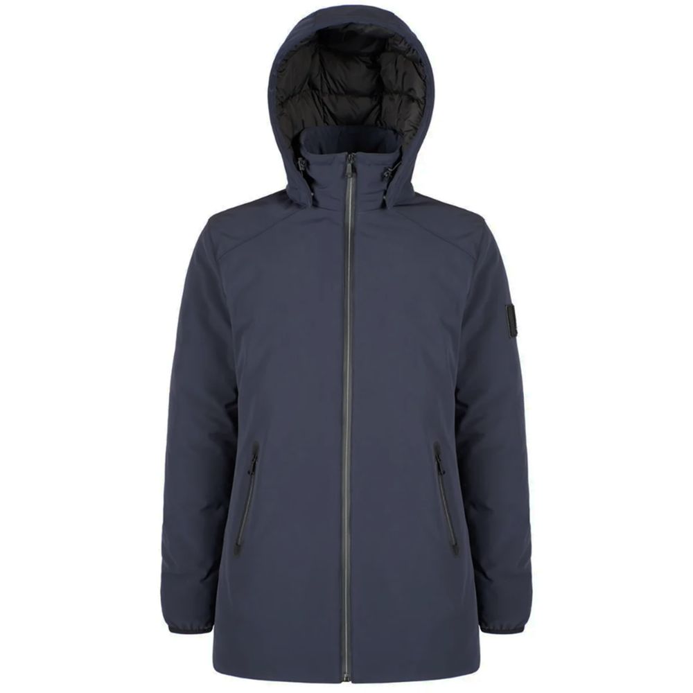 Veste en nylon bleu Yes Zee