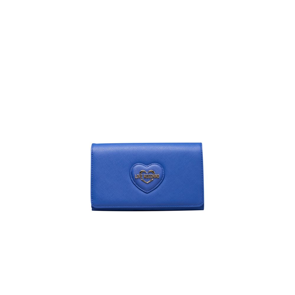 Sac bandoulière Love Moschino en polyéthylène bleu pour femme