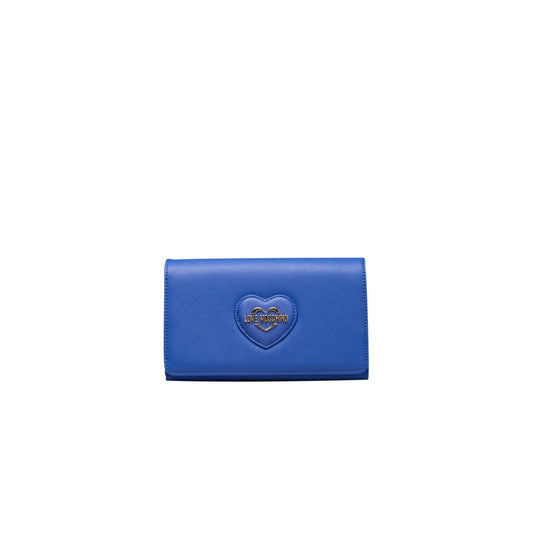 Sac bandoulière Love Moschino en polyéthylène bleu pour femme