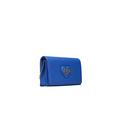 Sac bandoulière Love Moschino en polyéthylène bleu pour femme