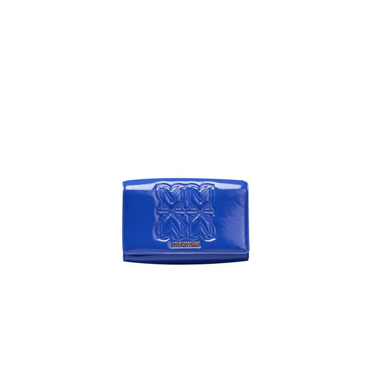Sac bandoulière Love Moschino en polyéthylène bleu pour femme
