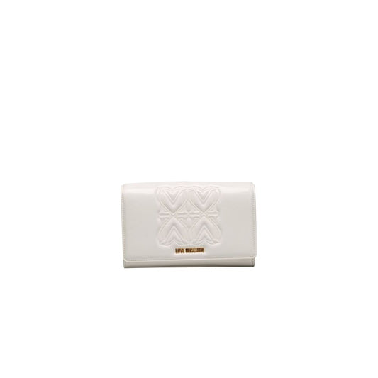 Sac bandoulière Love Moschino en polyéthylène blanc pour femme