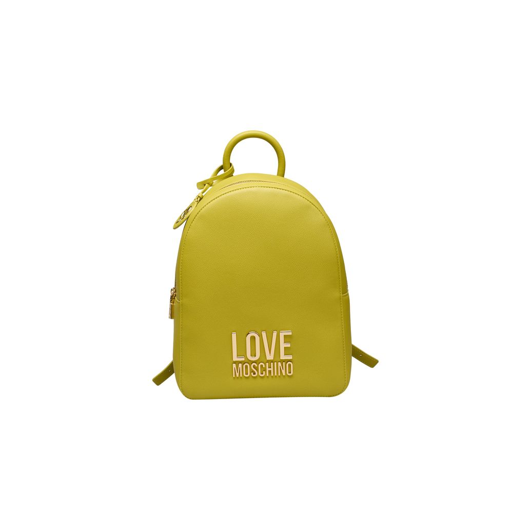 Sac à dos femme Love Moschino en polyéthylène jaune