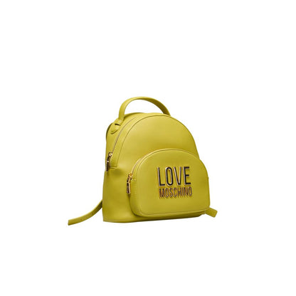 Sac à dos femme Love Moschino en polyéthylène jaune