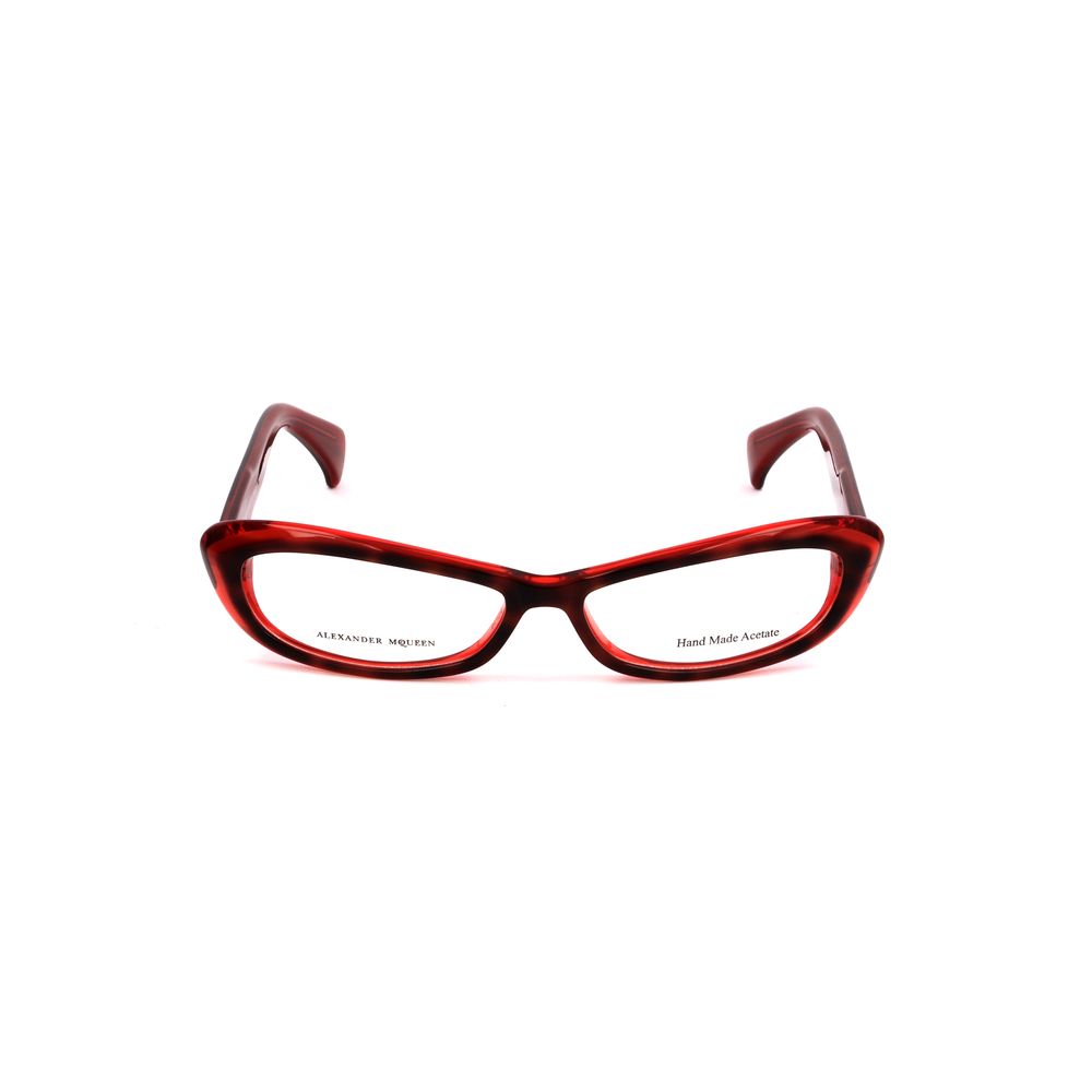 Alexander McQueen Red Acetate Frames by Alexander McQueen