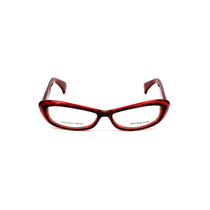 Alexander McQueen Red Acetate Frames by Alexander McQueen