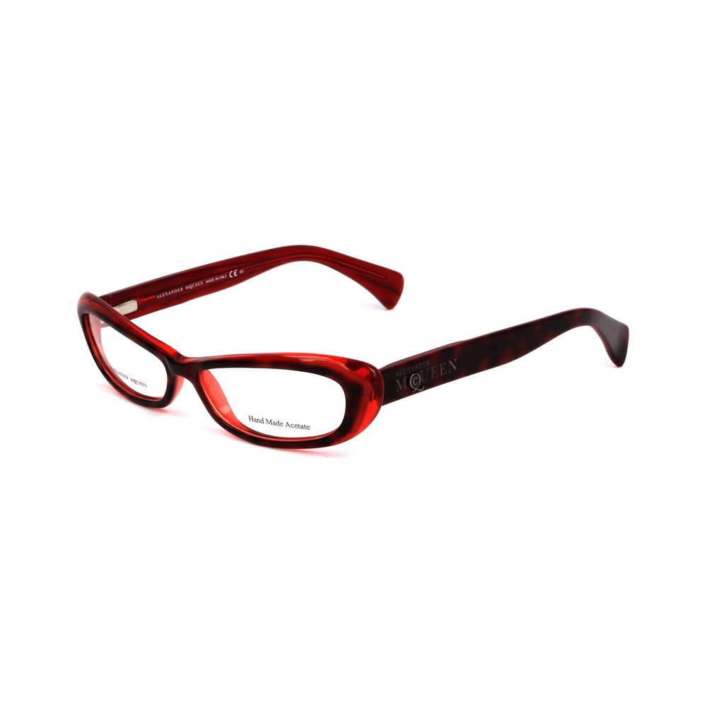 Alexander McQueen Red Acetate Frames by Alexander McQueen