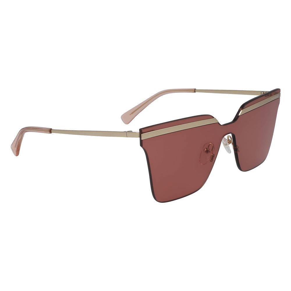 Lunettes de soleil en métal multicolores Longchamp