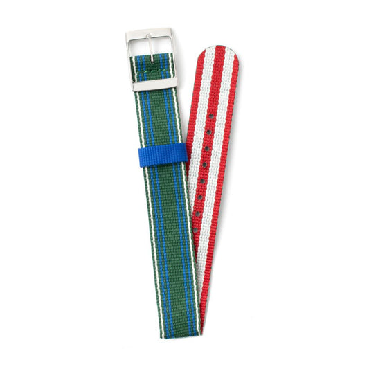 Montre Timex en nylon multicolore
