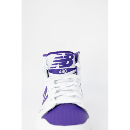 New Balance Purple Leather Sneaker by New Balance