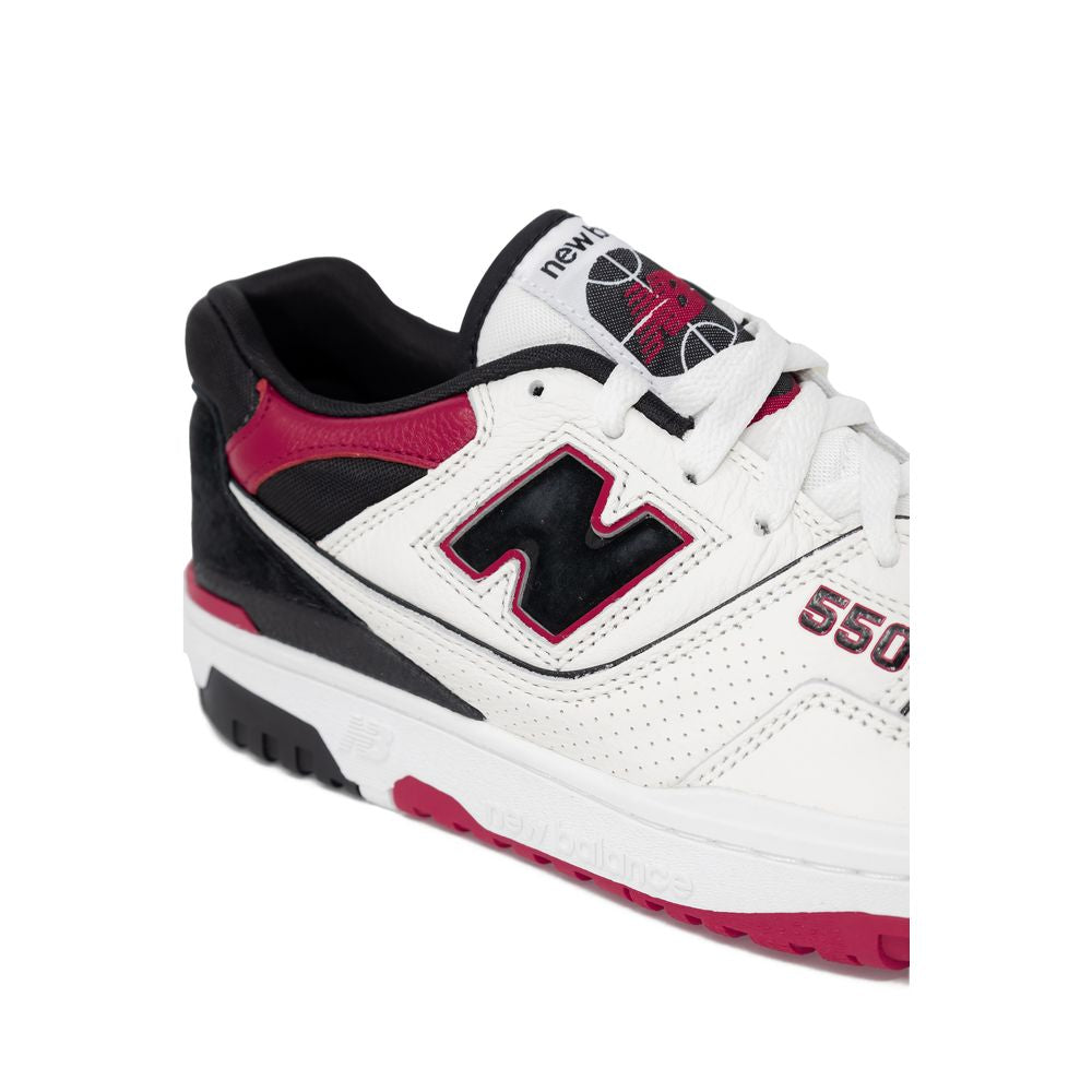 New Balance Red Leather Sneaker by New Balance