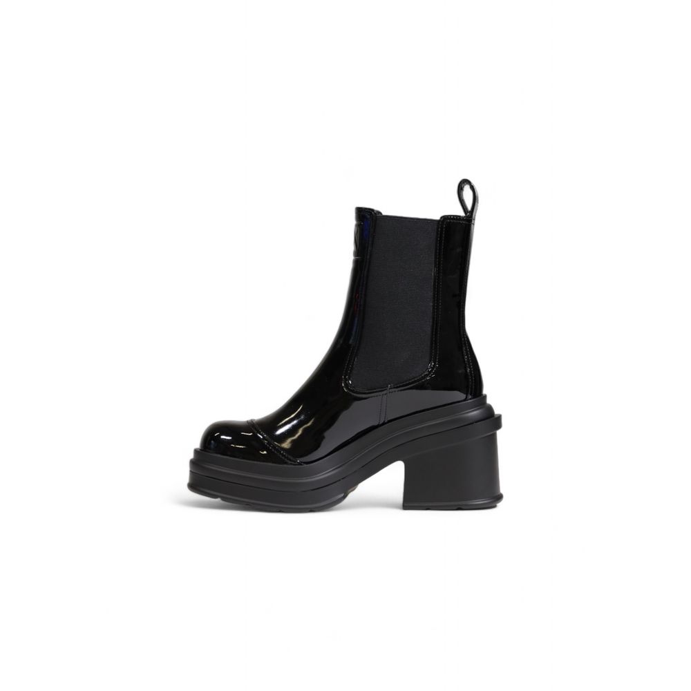 Bottes en polyester noir Armani Exchange