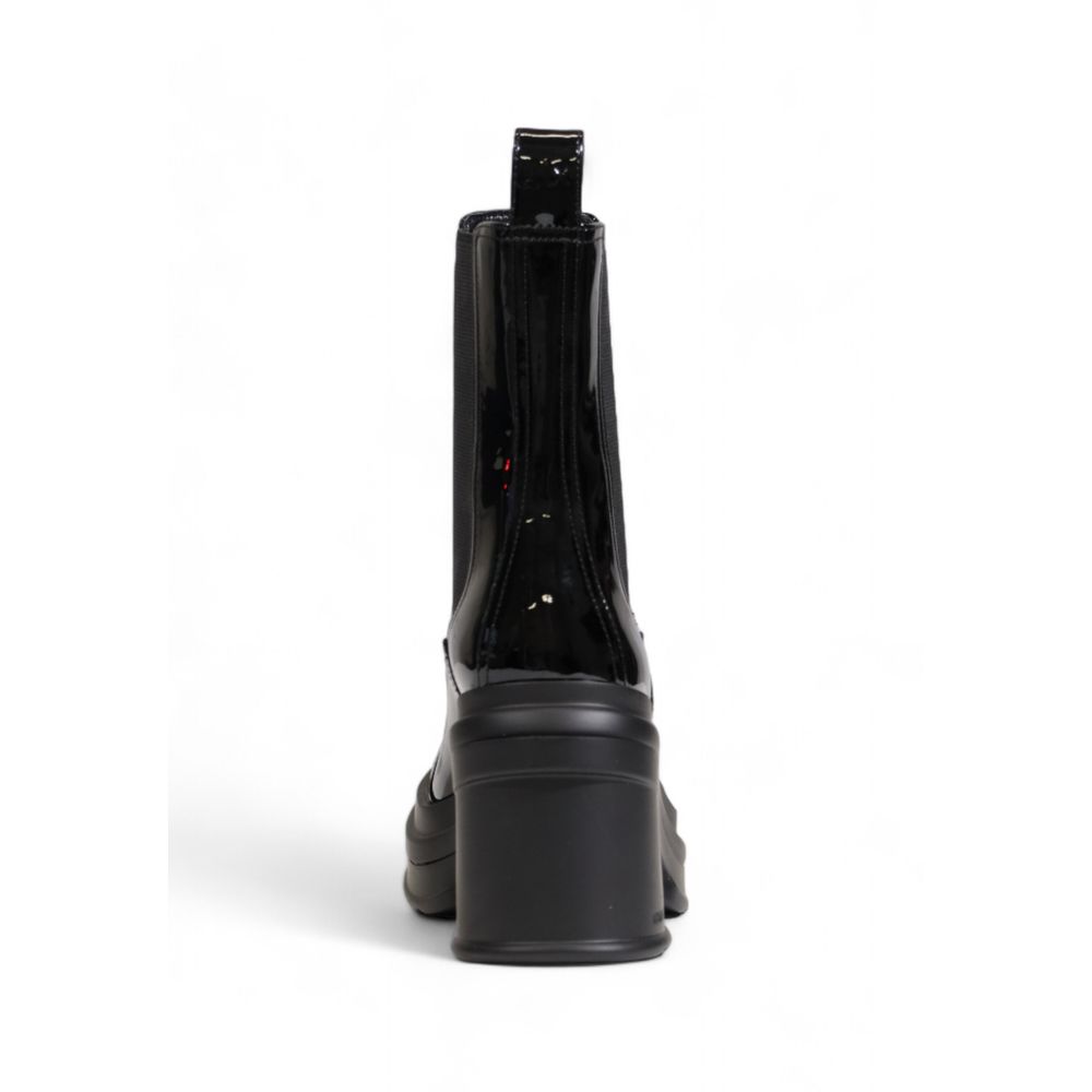 Bottes en polyester noir Armani Exchange