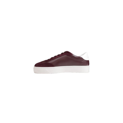 Furla Bordeaux Leather Sneaker by Furla