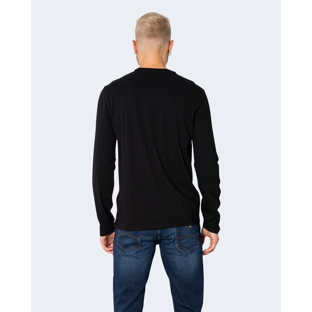 Chemise en coton noir Armani Exchange