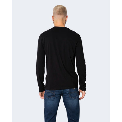Chemise en coton noir Armani Exchange