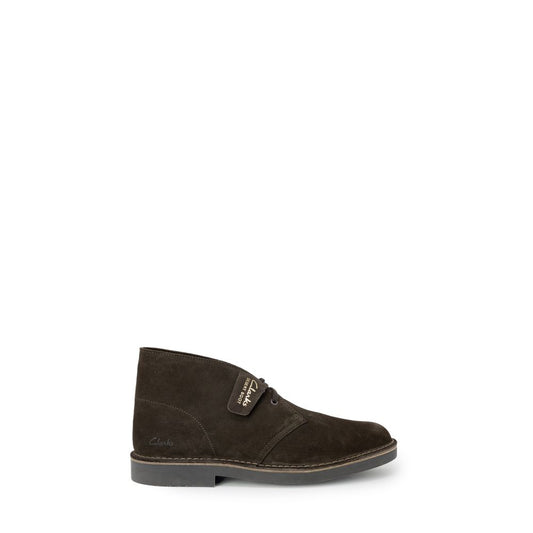 Bottes en cuir marron Clarks